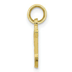 Load image into Gallery viewer, 10K Yellow Gold Initial Letter A Charm Pendant
