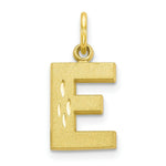 Load image into Gallery viewer, 10K Yellow Gold Initial Letter A Charm Pendant
