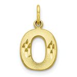 Load image into Gallery viewer, 10K Yellow Gold Initial Letter A Charm Pendant
