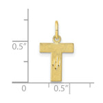 Load image into Gallery viewer, 10K Yellow Gold Initial Letter A Charm Pendant
