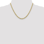 Load image into Gallery viewer, 10K Yellow Gold 3.75mm Concave Anchor Chain  length: 18 inches
