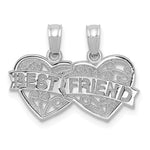 Load image into Gallery viewer, 10K Yellow Gold Best Friend 2 Piece Break-a-part Charm Pendant
