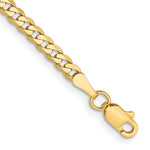 Load image into Gallery viewer, 10K Yellow Gold 2.9mm Flat Beveled Curb Chain
