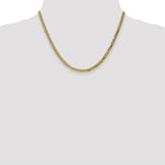 Load image into Gallery viewer, 10K Yellow Gold 3.2mm Flat Beveled Curb Chain
