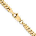Load image into Gallery viewer, 10K Yellow Gold 3.2mm Flat Beveled Curb Chain
