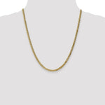 Load image into Gallery viewer, 10K Yellow Gold 3.2mm Flat Beveled Curb Chain
