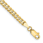 Load image into Gallery viewer, 10K Yellow Gold 3.2mm Flat Beveled Curb Chain
