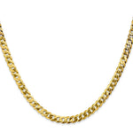 Load image into Gallery viewer, 10K Yellow Gold 4.75mm Flat Beveled Curb Chain
