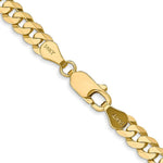 Load image into Gallery viewer, 10K Yellow Gold 4.75mm Flat Beveled Curb Chain
