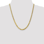 Load image into Gallery viewer, 10K Yellow Gold 4.75mm Flat Beveled Curb Chain
