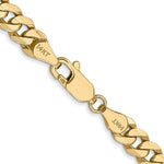 Load image into Gallery viewer, 10K Yellow Gold 5.75mm Flat Beveled Curb Chain
