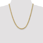 Load image into Gallery viewer, 10K Yellow Gold 5.75mm Flat Beveled Curb Chain
