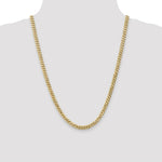 Load image into Gallery viewer, 10K Yellow Gold 5.75mm Flat Beveled Curb Chain

