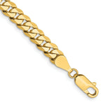 Load image into Gallery viewer, 10K Yellow Gold 5.75mm Flat Beveled Curb Chain
