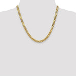 Load image into Gallery viewer, 10K Yellow Gold 6.1mm Flat Beveled Curb Chain
