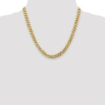 Load image into Gallery viewer, 10K Yellow Gold 7.75mm Flat Beveled Curb Chain
