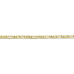 Load image into Gallery viewer, 10K Yellow Gold 2.75mm Flat Figaro Chain
