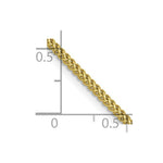 Load image into Gallery viewer, 10K Yellow Gold 1.3mm Franco Chain
