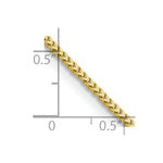 Load image into Gallery viewer, 10K Yellow Gold 1.5mm Franco Chain
