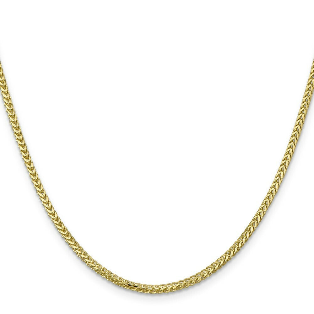 10K Yellow Gold 2.0mm Franco Chain