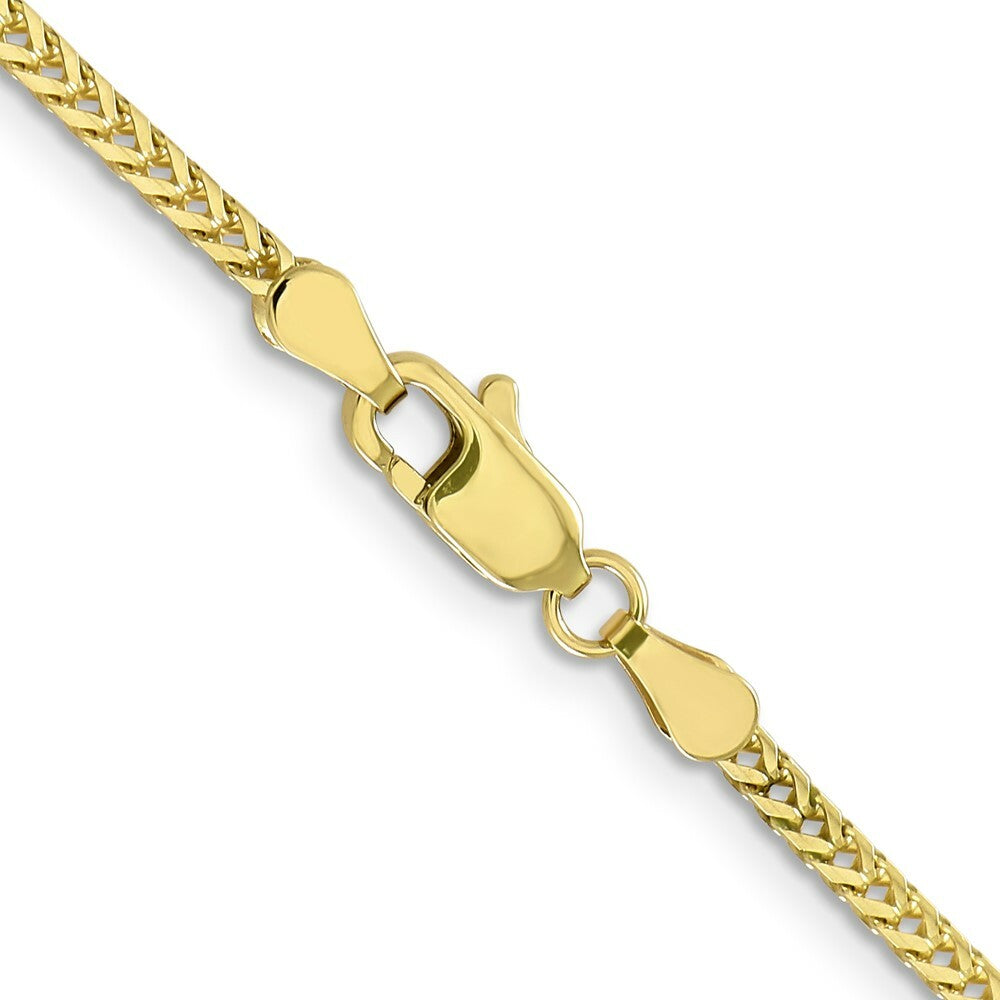 10K Yellow Gold 2.0mm Franco Chain