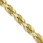 Load image into Gallery viewer, 10K Yellow Gold 6mm Handmade Diamond-cut Rope Chain Necklace
