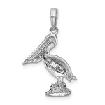 Load image into Gallery viewer, 10K Yellow White Gold Pelican Pendant

