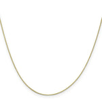 Load image into Gallery viewer, 10K Yellow Gold .5mm Box Chain Necklace
