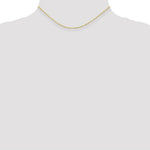 Load image into Gallery viewer, 10K Yellow Gold 1.10mm Singapore Chain Necklace
