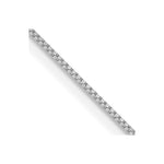 Load image into Gallery viewer, 10K White Gold .7mm Box Chain Necklace
