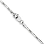 Load image into Gallery viewer, 10k White Gold 1.30mm Box Chain
