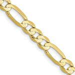 Load image into Gallery viewer, 10K Yellow Gold 5.25mm Light Figaro Link Chain Necklace
