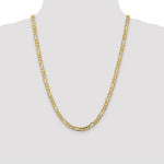 Load image into Gallery viewer, 10K Yellow Gold 5.25mm Light Figaro Link Chain Necklace

