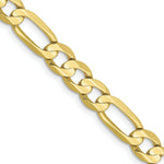 Load image into Gallery viewer, 10K Yellow Gold 6mm Light Figaro Link Chain Necklace
