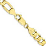 Load image into Gallery viewer, 10K Yellow Gold 6.75mm Light Figaro Link Chain Necklace
