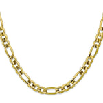 Load image into Gallery viewer, 10K Yellow Gold 7.5mm Light Concave Figaro Chain
