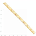 Load image into Gallery viewer, 10K Yellow Gold 7mm Nugget Bracelet
