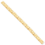 Load image into Gallery viewer, 10K Yellow Gold 7mm Nugget Bracelet
