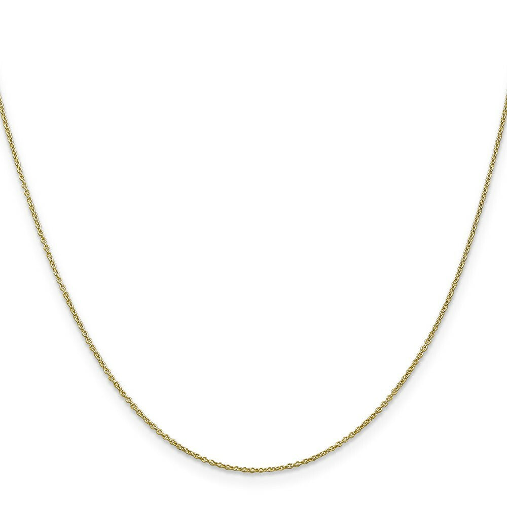 10K Yellow Gold .9mm Cable Chain