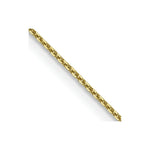 Load image into Gallery viewer, 10K Yellow Gold .80mm Diamond-cut Cable Chain
