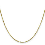 Load image into Gallery viewer, 10K Yellow Gold 1.8mm Diamond-cut Cable Chain
