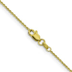 Load image into Gallery viewer, 10K Yellow Gold 0.90mm Diamond-cut Cable Chain

