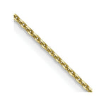 Load image into Gallery viewer, 10K Yellow Gold 0.90mm Diamond-cut Cable Chain
