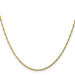 Load image into Gallery viewer, 10K Yellow Gold 1.4mm Singapore Chain
