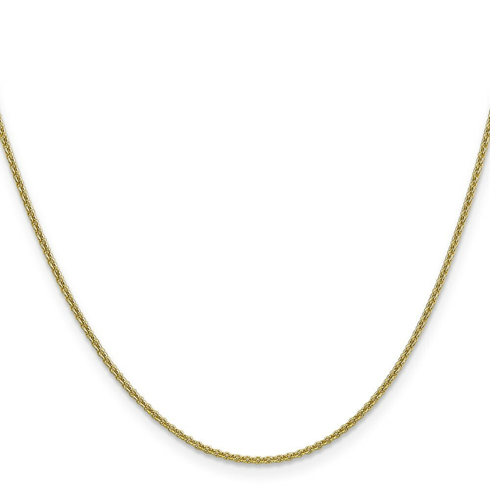 10K Yellow Gold 1.5mm Cable Chain