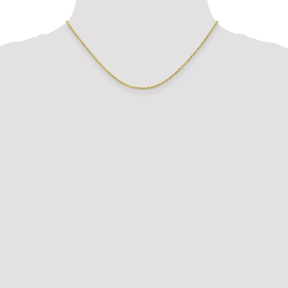 10K Yellow Gold 1.3mm Heavy-Baby Rope Chain