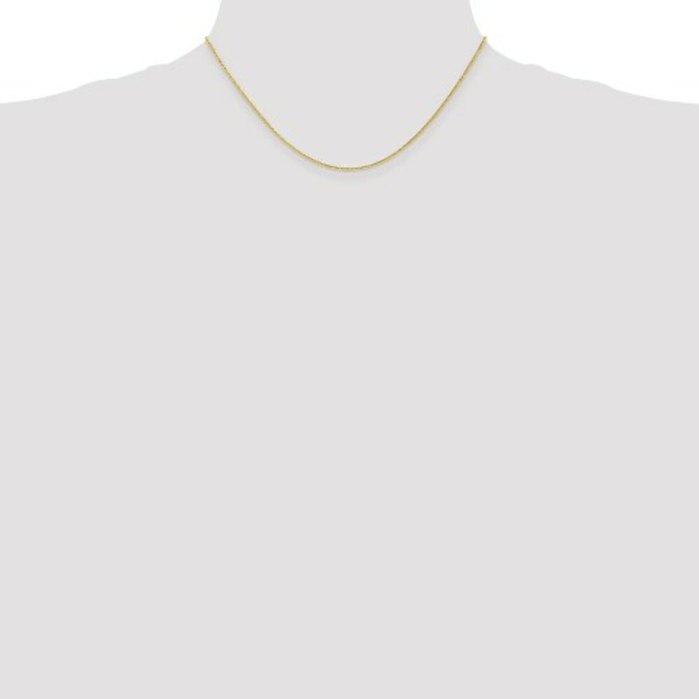 10K Yellow Gold 1.2mm Parisian Wheat Chain