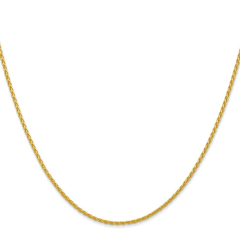 10K Yellow Gold 1.5mm Parisian Wheat Chain