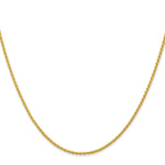 Load image into Gallery viewer, 10K Yellow Gold 1.5mm Parisian Wheat Chain
