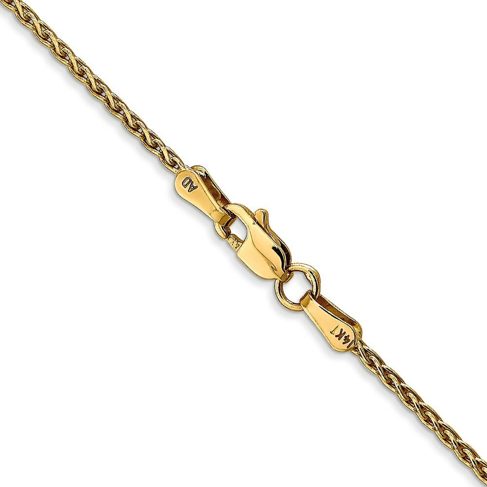 10K Yellow Gold 1.5mm Parisian Wheat Chain